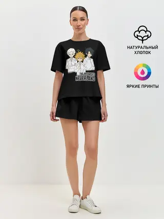 Женская пижама с шортами / Обещанный Неверленд