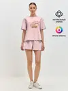 Женская пижама с шортами / Стеклянная свинка