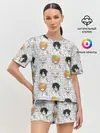 Женская пижама с шортами / Обещанный Неверленд