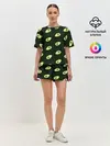 Женская пижама с шортами / Авокадо
