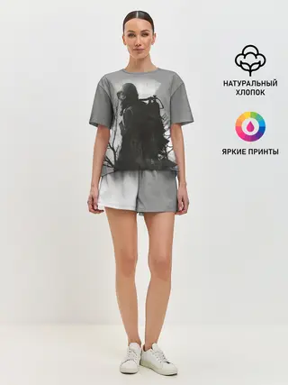 Женская пижама с шортами / Stalker