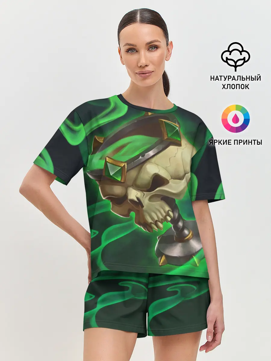 Женская пижама с шортами / Damn cup2