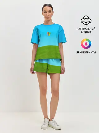 Женская пижама с шортами / Windows XP