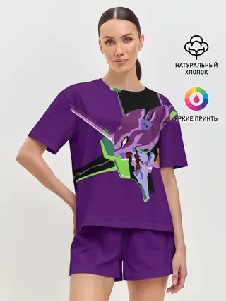 Женская пижама с шортами / Евангилион
