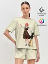 Женская пижама с шортами / Ход Королевы