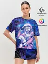Женская пижама с шортами / Danganronpa neon