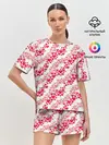 Женская пижама с шортами / Волны Любви