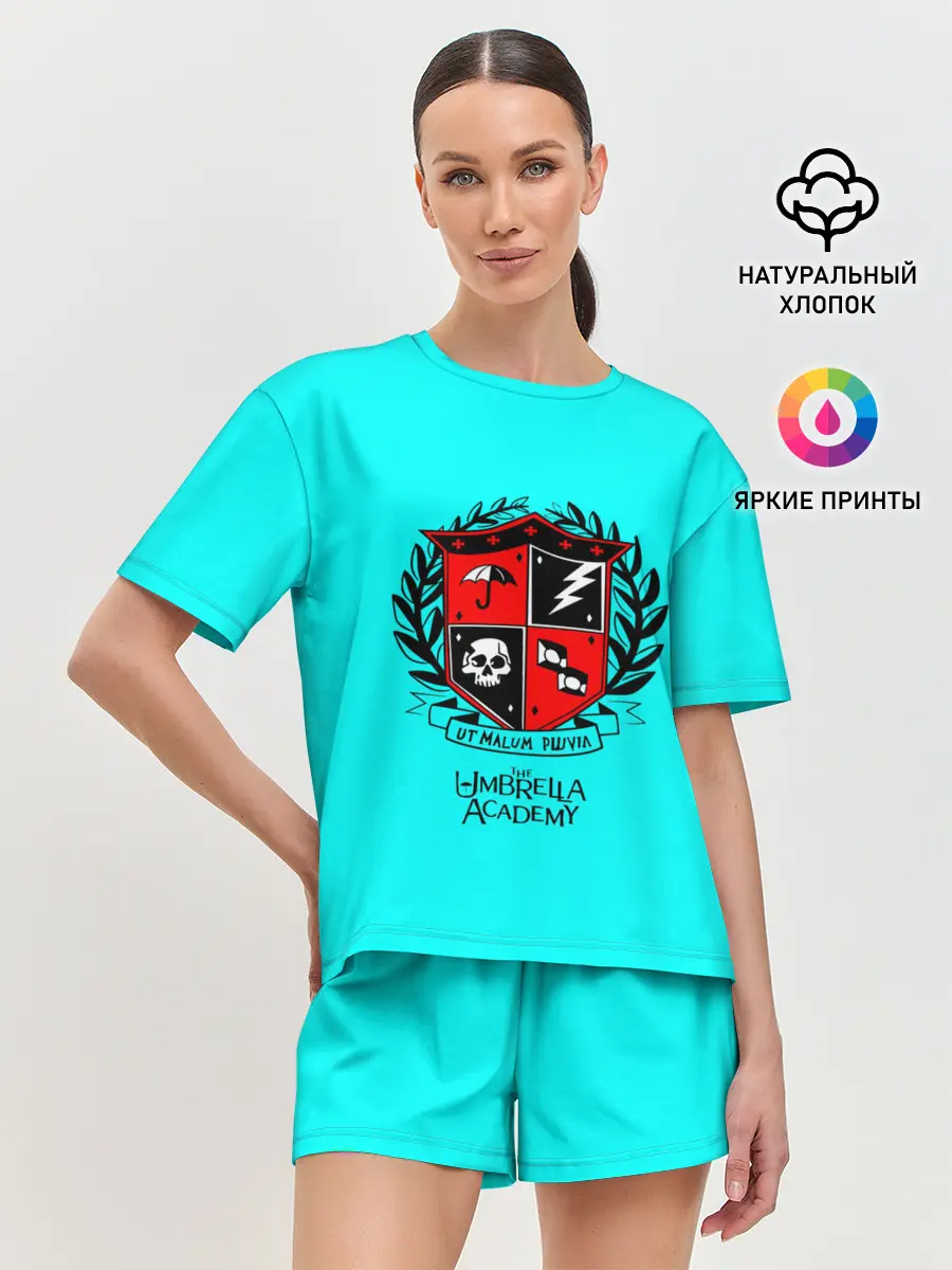 Женская пижама с шортами / Академия Амбрелла