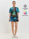 Женская пижама с шортами / cuberpunk 2077 melisa
