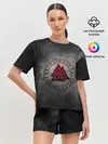 Женская пижама с шортами / руны