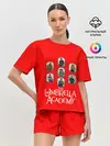 Женская пижама с шортами / академия амбрелла