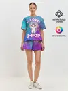 Женская пижама с шортами / I Love Cat Pop