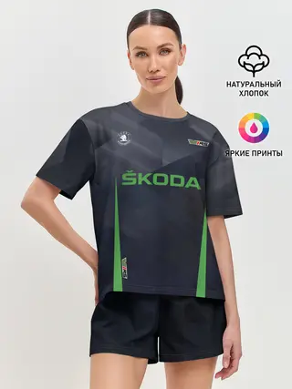 Женская пижама с шортами / Skoda VRS | Шкода ВРС
