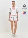 Женская пижама с шортами / Белорусская вышиванка