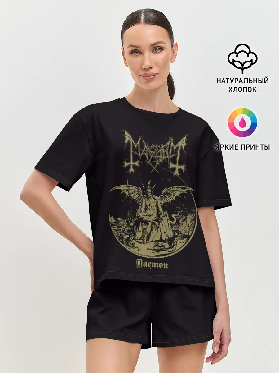 Женская пижама с шортами / MAYHEM