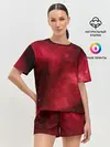 Женская пижама с шортами / Космическая пыль