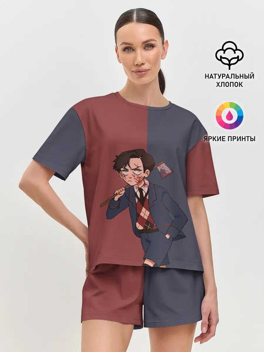 Женская пижама с шортами / Академия Амбрелла