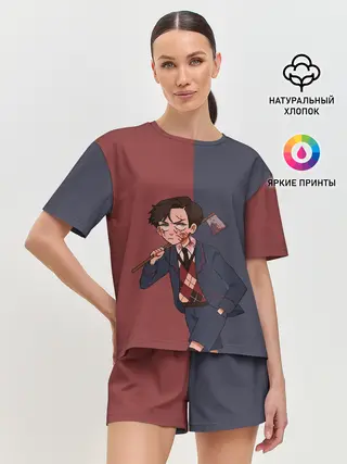 Женская пижама с шортами / Академия Амбрелла