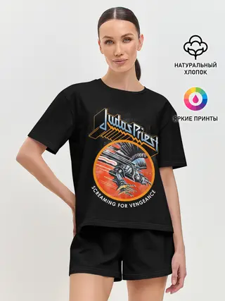 Женская пижама с шортами / Judas Priest