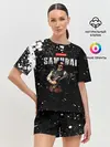 Женская пижама с шортами / SAMURAI Cyberpunk 2077