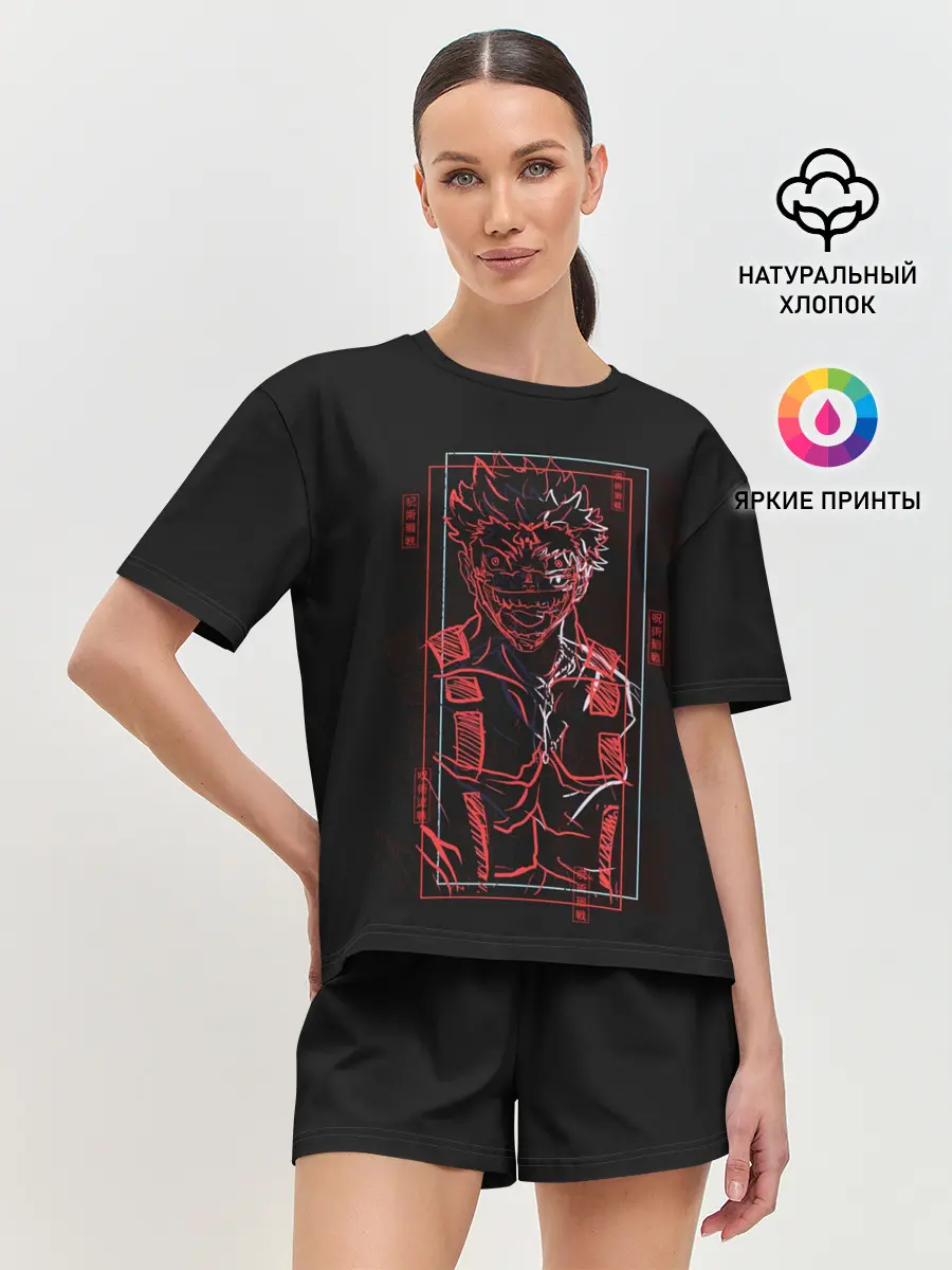 Женская пижама с шортами / Sukuna
