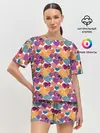 Женская пижама с шортами / Любовь