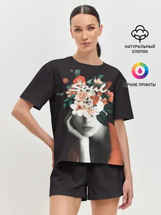 Женская пижама с шортами / Soul