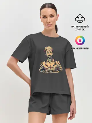 Женская пижама с шортами / Сукуна