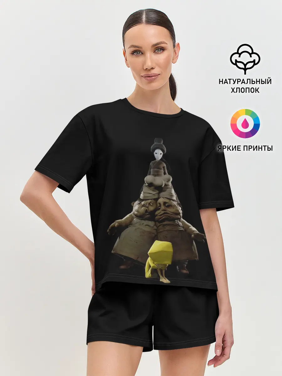 Женская пижама с шортами / Little Nightmares Повар