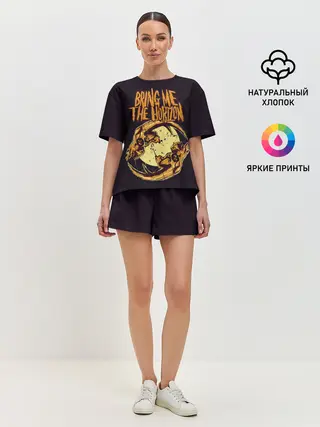 Женская пижама с шортами / BRING ME THE HORIZON