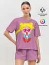 Женская пижама с шортами / Банни Цукино
