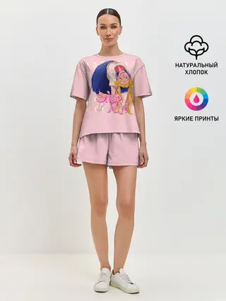 Женская пижама с шортами / Sailor Moon | Сейлор Мун
