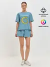 Женская пижама с шортами / С-с-с-сексанём?