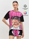 Женская пижама с шортами / МС КИСУЛЯ 3D