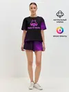 Женская пижама с шортами / FUCK TO DEATH