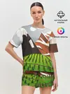Женская пижама с шортами / Горы