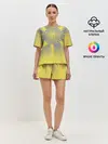 Женская пижама с шортами / Абстракция