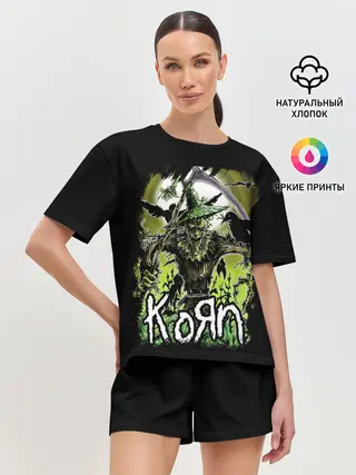 Женская пижама с шортами / KoЯn