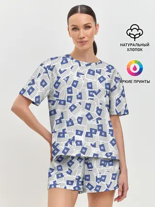Женская пижама с шортами / Документы Word