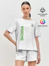 Женская пижама с шортами / SKODA