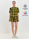 Женская пижама с шортами / Смайлики