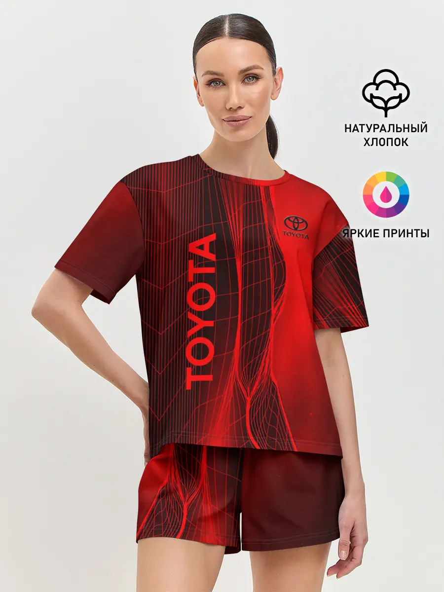 Женская пижама с шортами / Toyota
