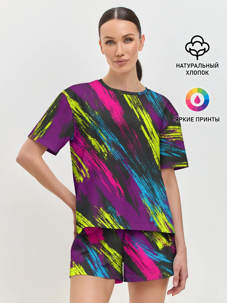 Женская пижама с шортами / SUMMER 2021
