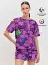 Женская пижама с шортами / ПикачушкА