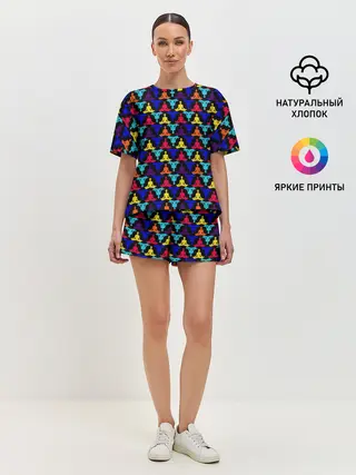 Женская пижама с шортами / Йога
