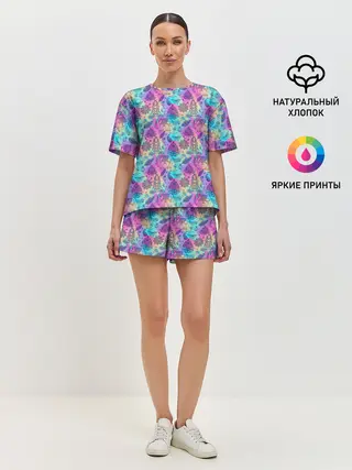Женская пижама с шортами / Медитация