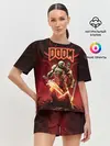 Женская пижама с шортами / Doom | Думгай
