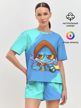Женская пижама с шортами / Сларк | Dota 2