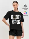 Женская пижама с шортами / Robot Rock