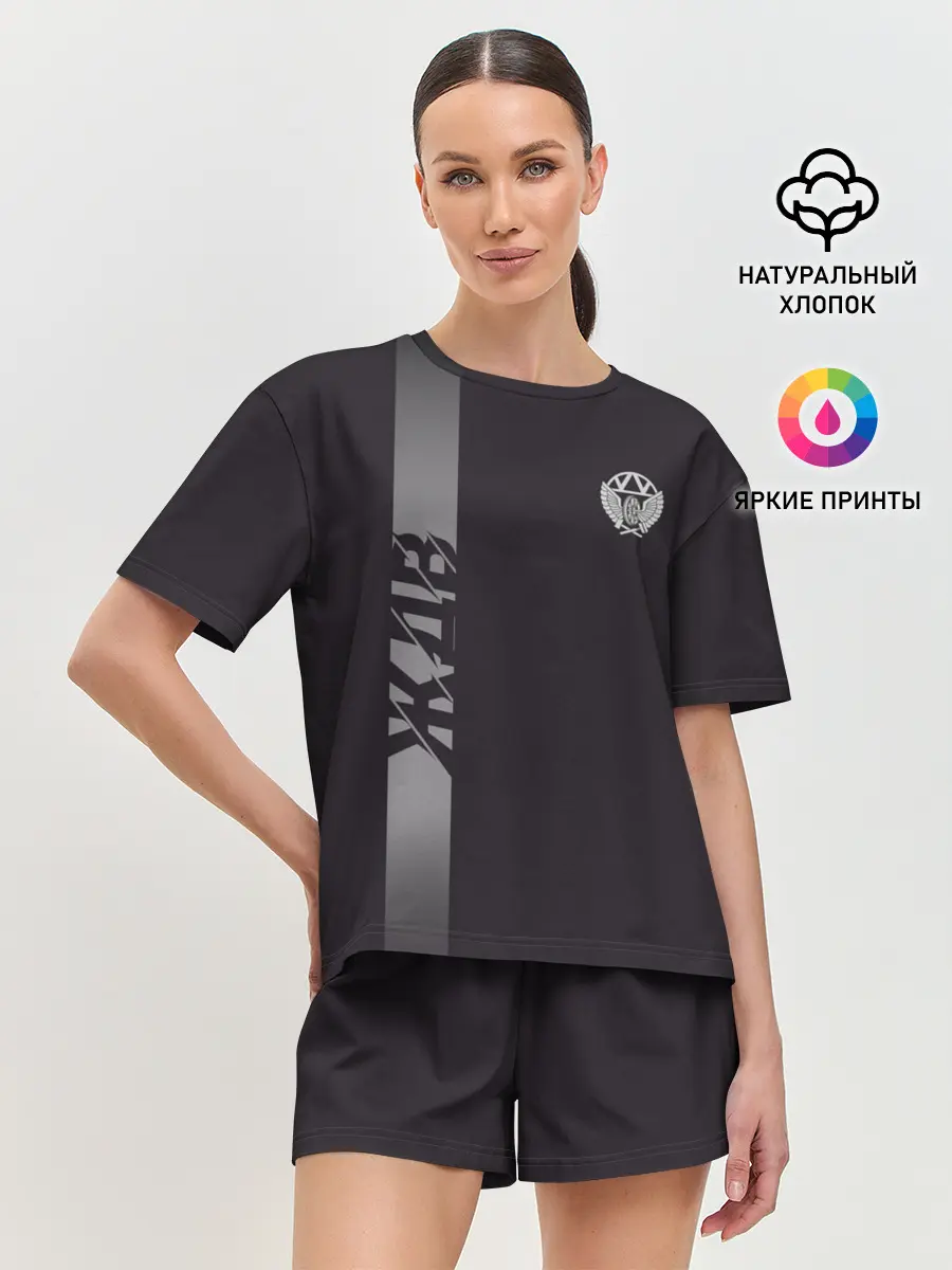 Женская пижама с шортами / ЖДВ , железнодорожные войска